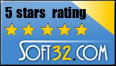 Soft32: 5 star rating for AKVIS Retoucher