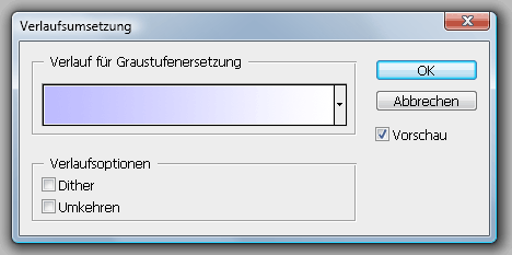 Verlaufsumsetzung