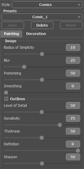 Effect's Parameters