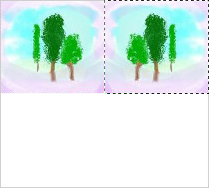 Inserte la imagen de los árboles de nuevo
