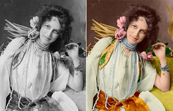Add Color to Black  and White Photos