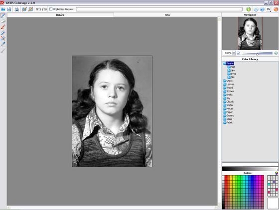 Call the AKVIS Coloriage plug-in