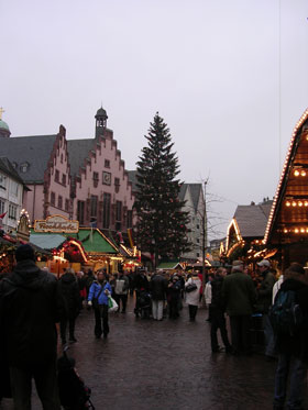 Christmas market in Frankfurt
