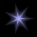 Element center  coincides with the center of light effect
