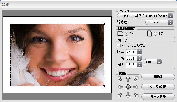[印刷]ダイアログボックス