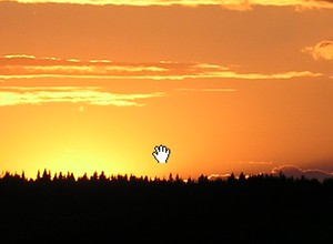 Cursor auf dem Bild