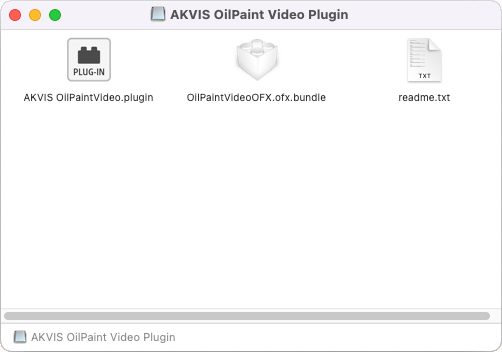 AKVIS OilPaint Video プラグインのインストール
