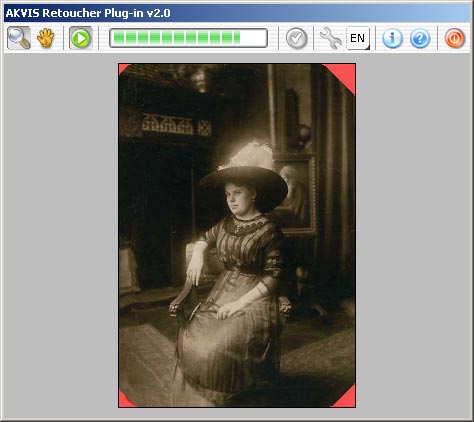 restauration de la photo