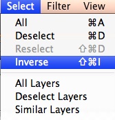 Invert the Selection