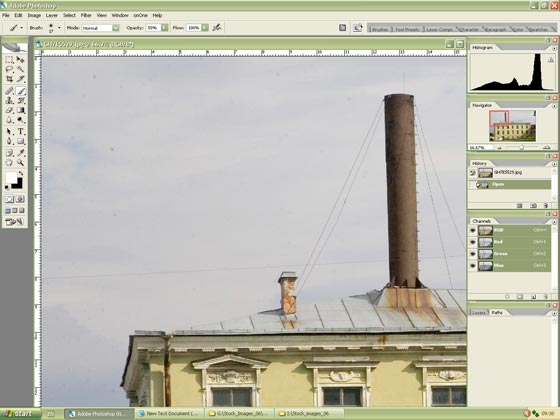 Figure 1. Showing a dirt images on image