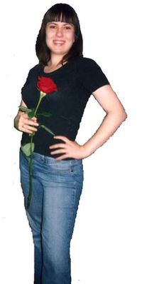 Girl selected from image