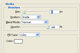 Layer Style - Stroke