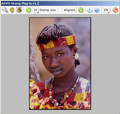 calling AKVIS Stamp Plugin