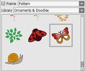 Pattern Frame Library