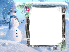 Winter Pack - AKVIS Picture Frames