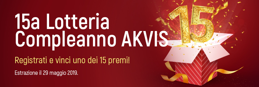 15a Lotteria Compleanno AKVIS