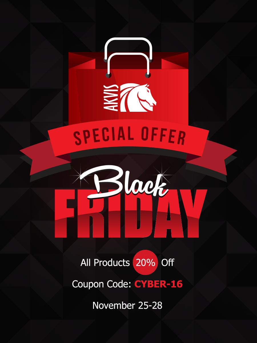 AKVIS Discounts for Black Friday and Cyber Monday 2016