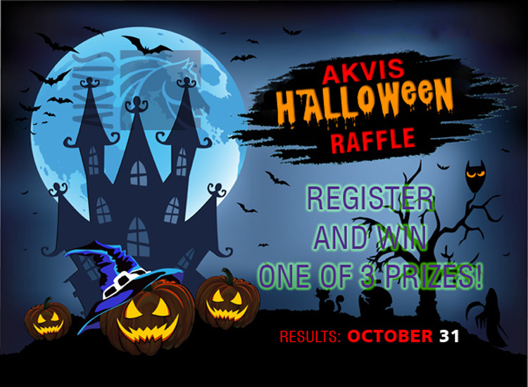 AKVIS Halloween Raffle 2017