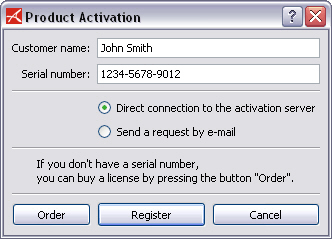 Activation Wizard