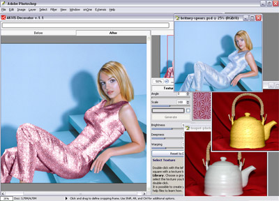 Screenshot of AKVIS Decorator