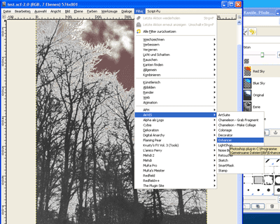 Plug-ins in GIMP