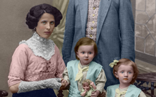 Colorizing a B&W Family Photo