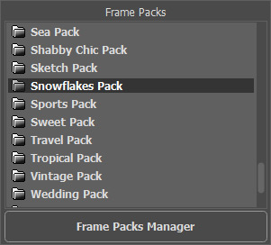 Activated Frame Packs