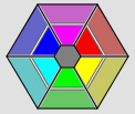 Hexagon for converting color images to B&W