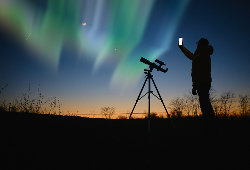 Efeitos da natureza: Aurora boreal