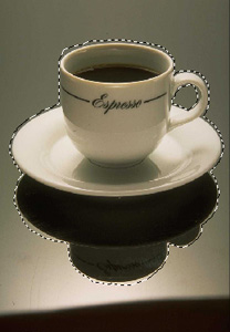 Sélectionner la tasse de café