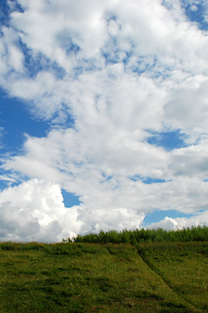 Изображение с облаками