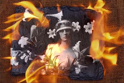 Collage: Foto en fuego