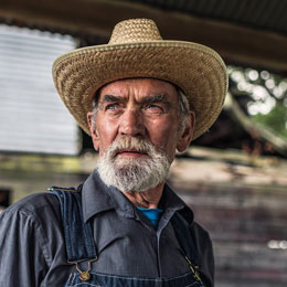 Fotografia di un uomo