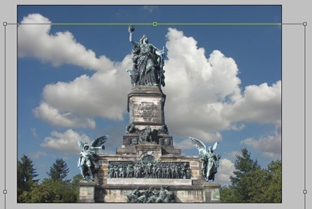 Cambiar el tamaño y la posición del monumento