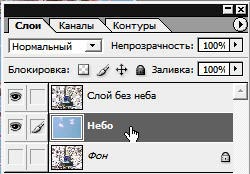 Палитра Слои - Layers