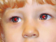 l'effet yeux rouges