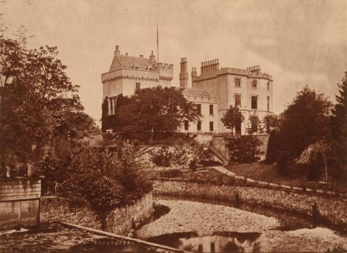 Старинная фотография замка Crossbasket House