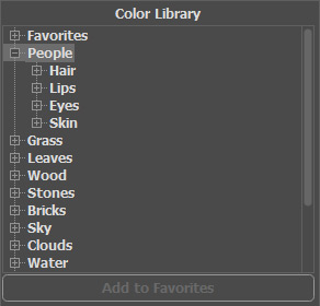 Biblioteca de colores