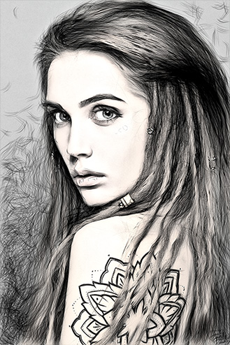 Pencil Drawing Effect