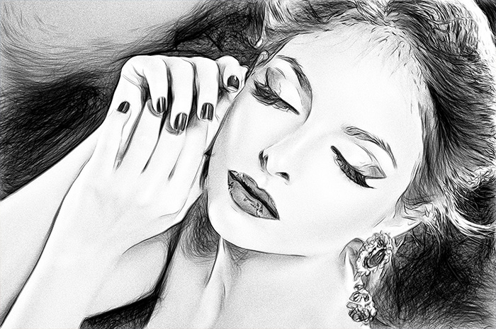 Pencil Drawing Effect