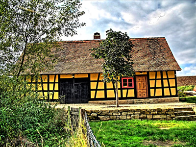 HDR-Bild: altes Brauhaus