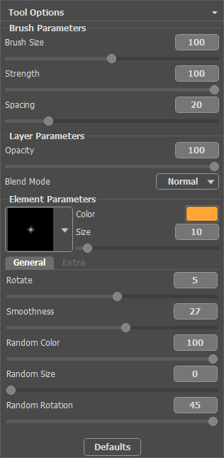 Stars Parameters