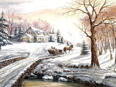 The original winter card