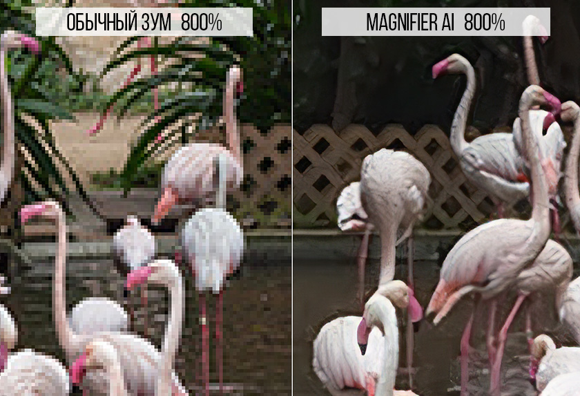 Программа для изменения размера изображения AKVIS Magnifier AI