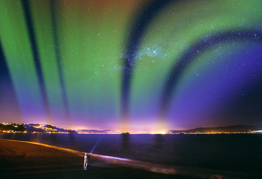 Natureffekt: Polarlicht