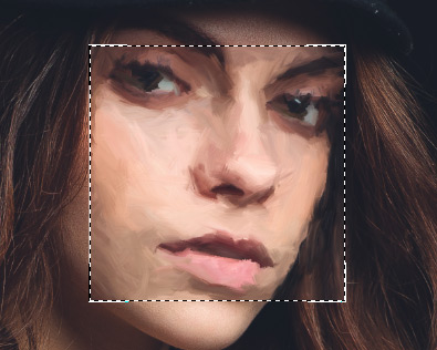Oil Painting Effect in Preview Window