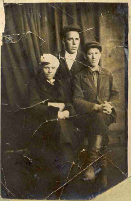 Ein altes Foto aus dem Familienarchiv