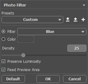 Applying Photo Filter
