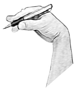 Обработанное изображение руки