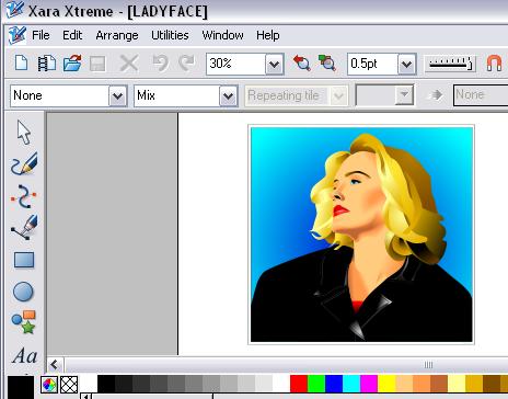 Da galeria de clip art do Xara Xtreme